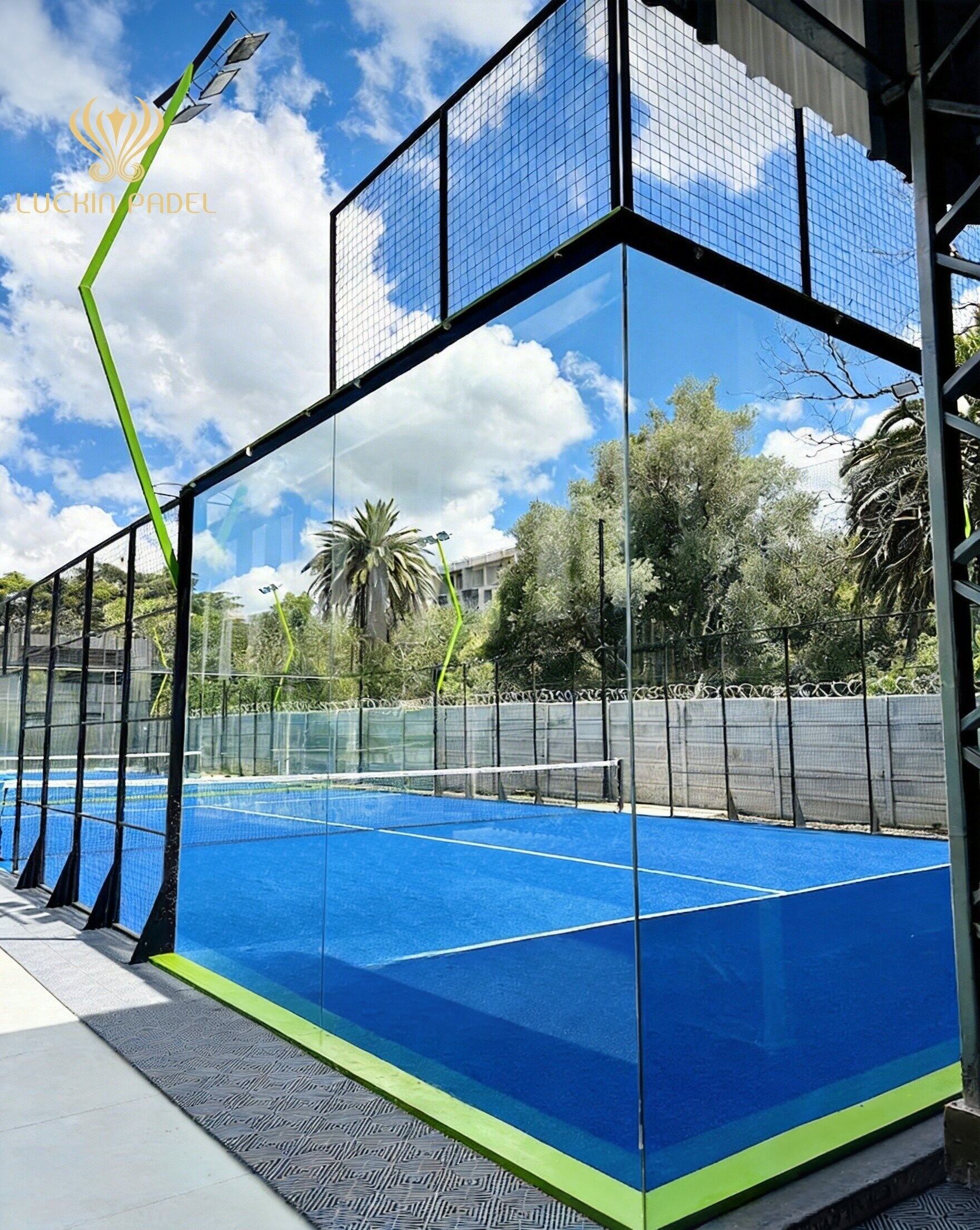 Why padel court factory is better than trader
