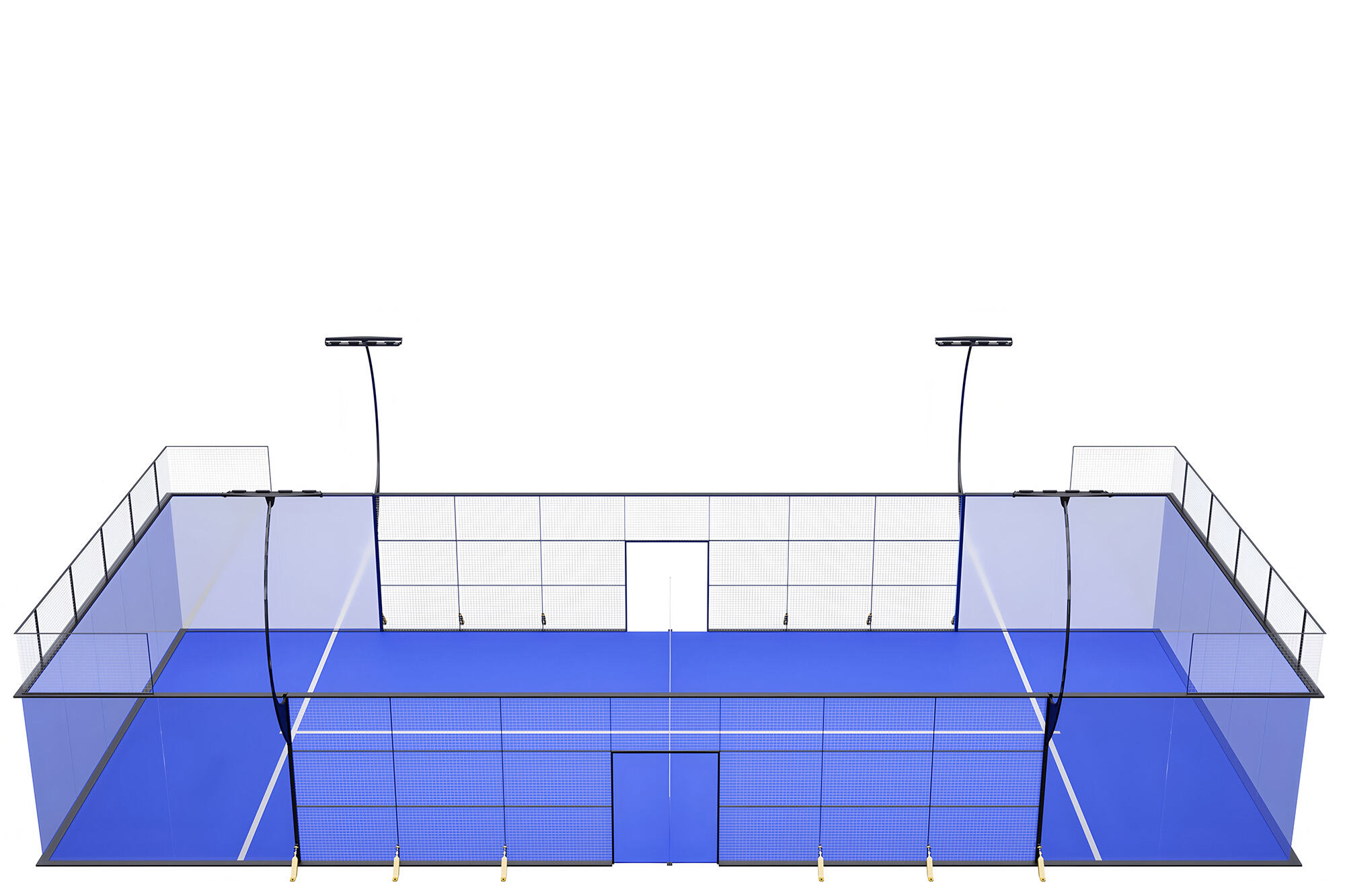Hvordan vælger man en holdbar padelbane til langvarig brug?
