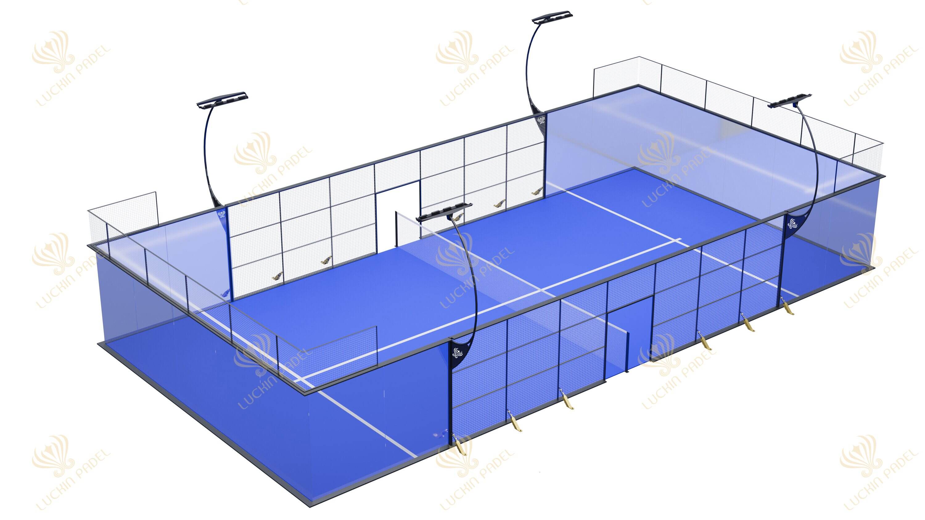 SHOCK LOCK FULL PADEL COURT