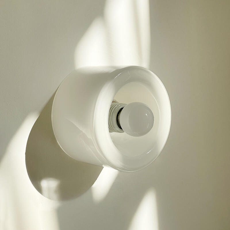 LED topla bijela spavaća soba E27 Žarulja Topla atmosfera staklena zidna lampa