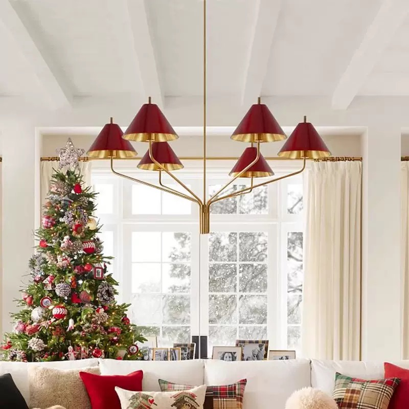 Ziemeļu modernais dzelzs LED lustra, amerikāņu stila, rustiskā, vintāža, villas, franču retro guļamistabai, dzīvojamajai istabai, radošai atmosfērai