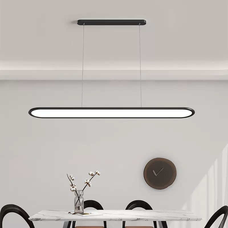 Modern Minimalist Full-Spectrum LED Anti-Glare Pendant Lamp for Dining Room Study