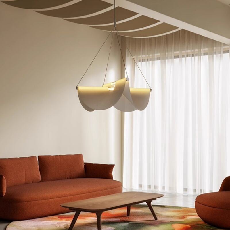 Modern New Design Luxury Recessed Ceiling Pendant Light for Dining Room Villa Staircase Artistic Atmosphere Hanging Light