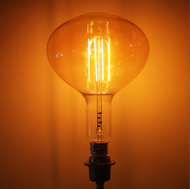 Malaking Sukat na R280 na Transparenteng Salamin na LED na Bombilya para sa Paggamit sa Bahay