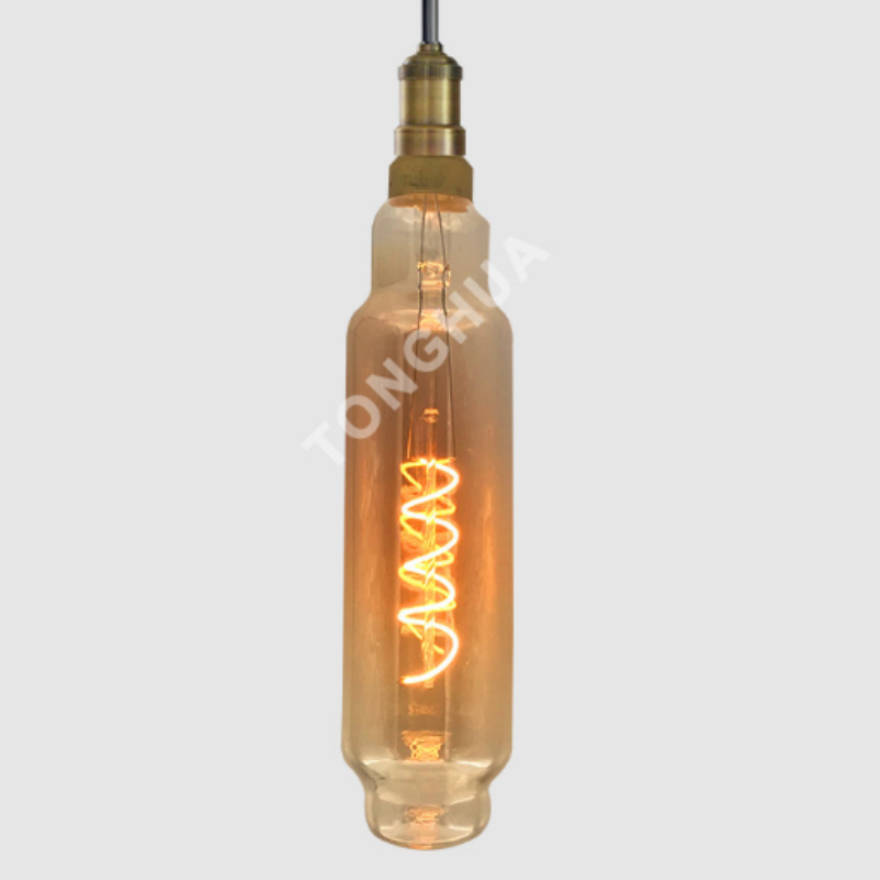 Malaking Sukat na LED na Bombilya na T75 para sa Panloob na Dekorasyon ng Liwanag na Amber ang Kulay