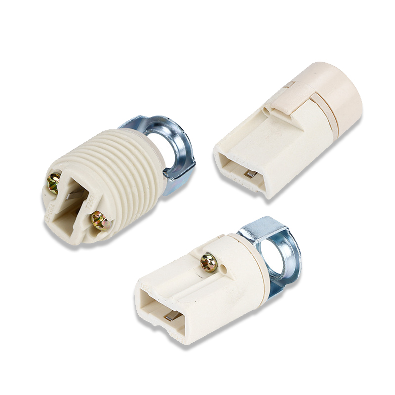 Ceramic na G9 Lamp Holder, 250 V, 250 W, Heat-Resistant na Socket para sa mga Lighting Fixtures