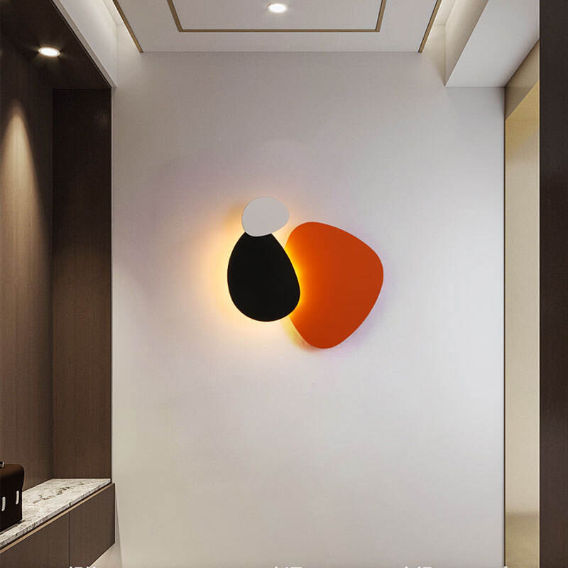 Creative Personality Art Living Room Sofa Background Foyer Decorative Painting Wall Lamp 