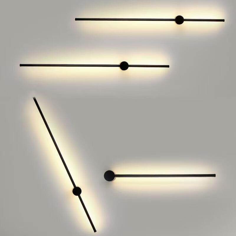 Modern Living Room Bedroom Bedside Decorative Linear Aisle Corridor Home Wall Lights