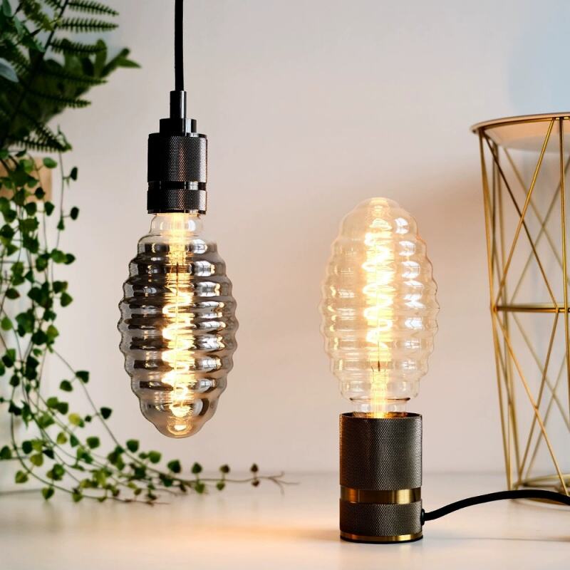 Artistic Honeycomb LED Bulb E27 Base Warm Light Dimmable