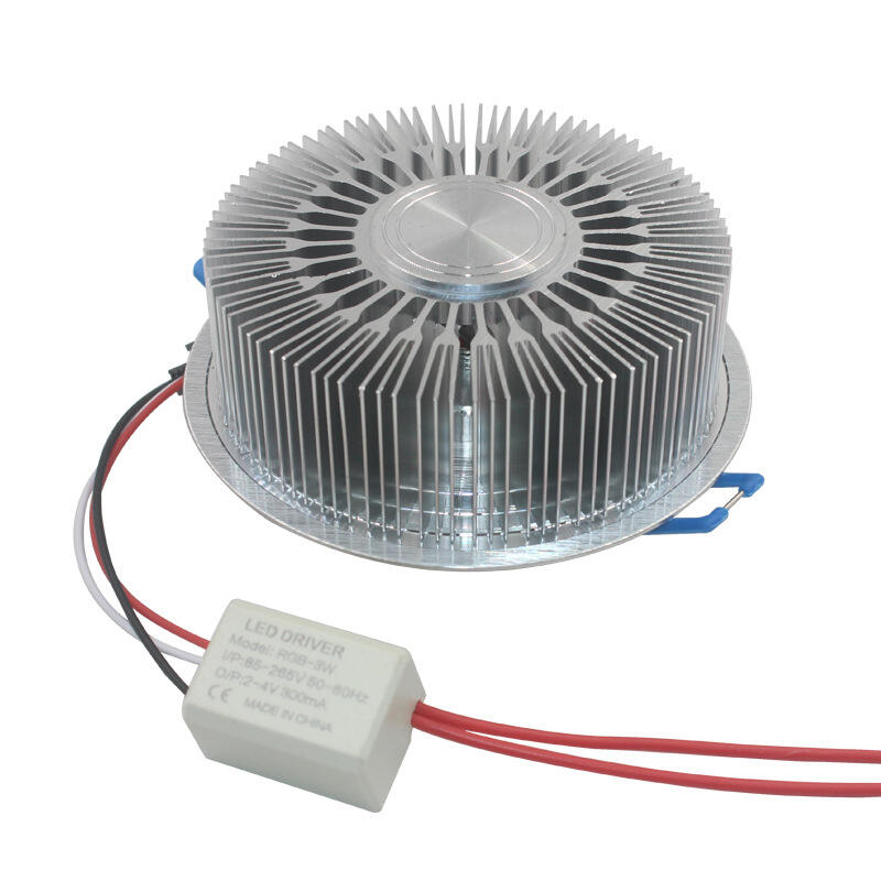 Modern 3W LED Wall Lamp Aluminum Ceiling Light Spot Rgb Downlight Wall Mounted Wall Lamps