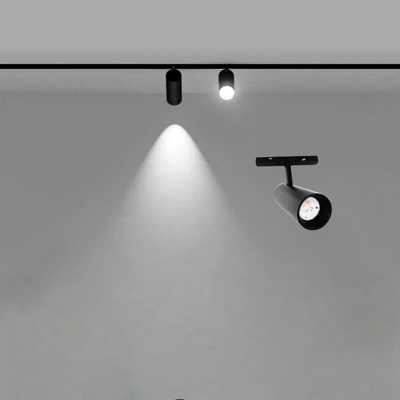 48V Magnetic Track LED Spotlight Bridgelux Chip for Shop Accent Lighting