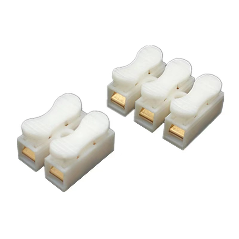 Mabilis na Koneksyon na Plastic na Wire Terminal na may 2 o 3 Core para sa Kable ng Lampara