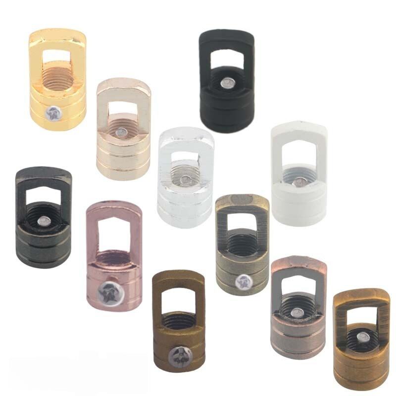 Maraming Kulay na Plated na Bakal na Nakasara na Hoisting Ring para sa Paghawak ng Pendant Lamp