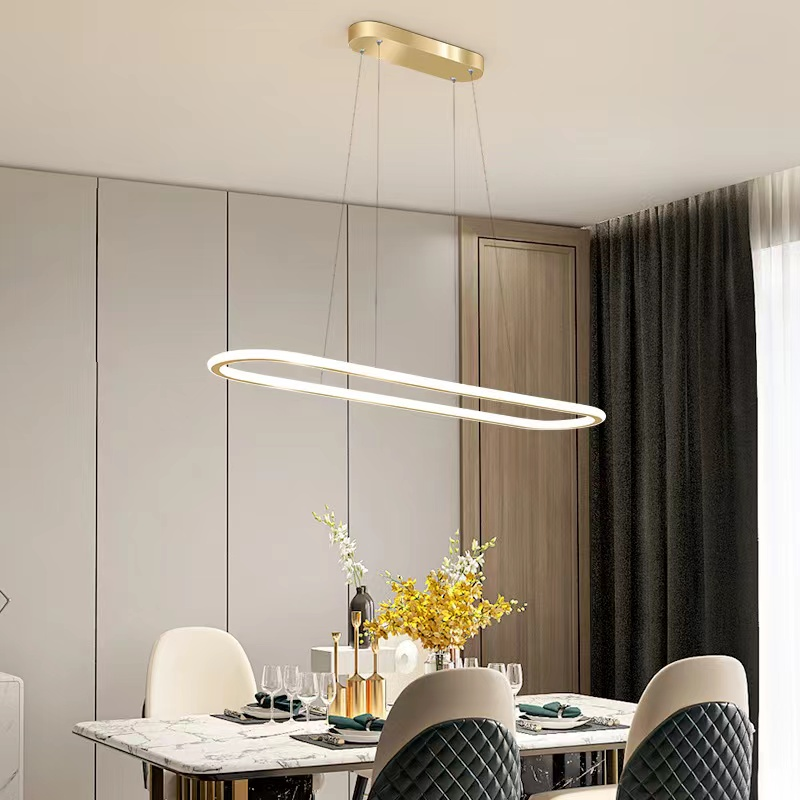 Modern Simple Design Pendant Light Art Decoration Hanging Lamp Bar Dining Kitchen Living Room Pedant Lamp