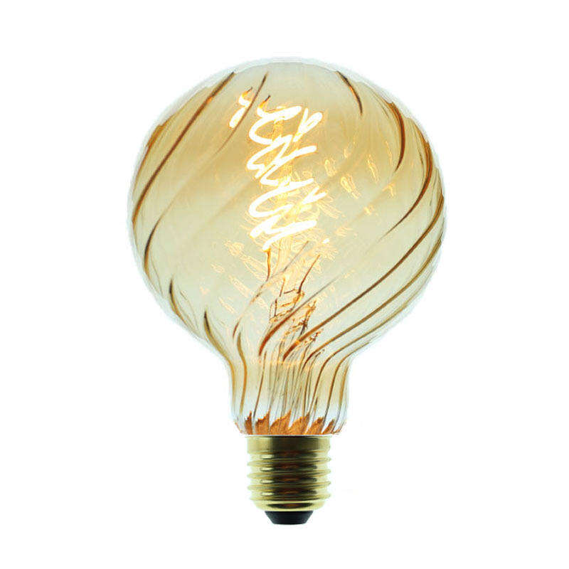 125 na Punlan ng Pumpkin, Malinaw at Malambot na Filament na LED na Bombilya para sa Panloob at Panlabas na Dekorasyon at Pagkakailawan