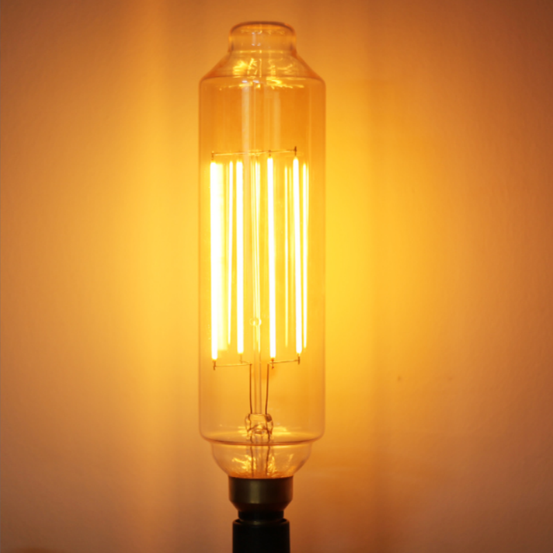 BT76 Malaking Sukat na Malinaw na Salamin na LED na Bombilya para sa Panloob na Dekorasyon ng Pag-iilaw