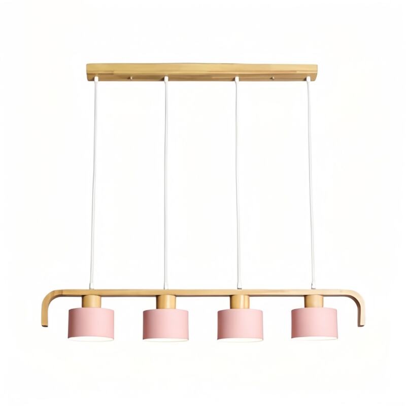 Colorful Macaron Muti-heads Pendant Lihgt for Living Room Dining Room Decor