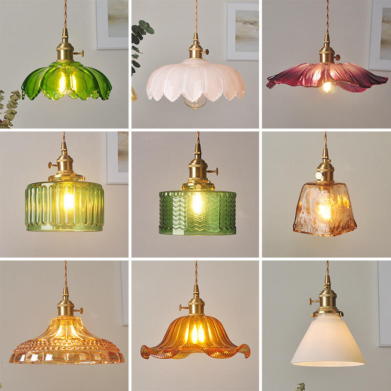 Modern Glass Decorative Kitchen Island Hanging Pendant Lights Fixture for Home Indoor