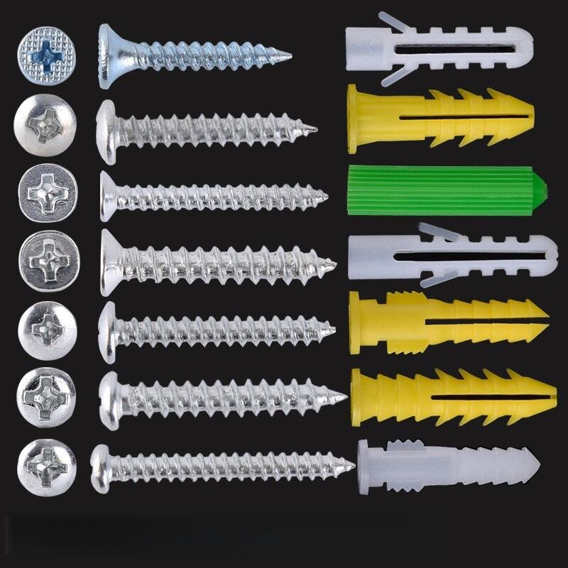 Kits ng Pagkakabit ng Ilaw: Mga Self-Tapping na Turnilyo at mga Plug na Pampalawak para sa Pag-iilaw