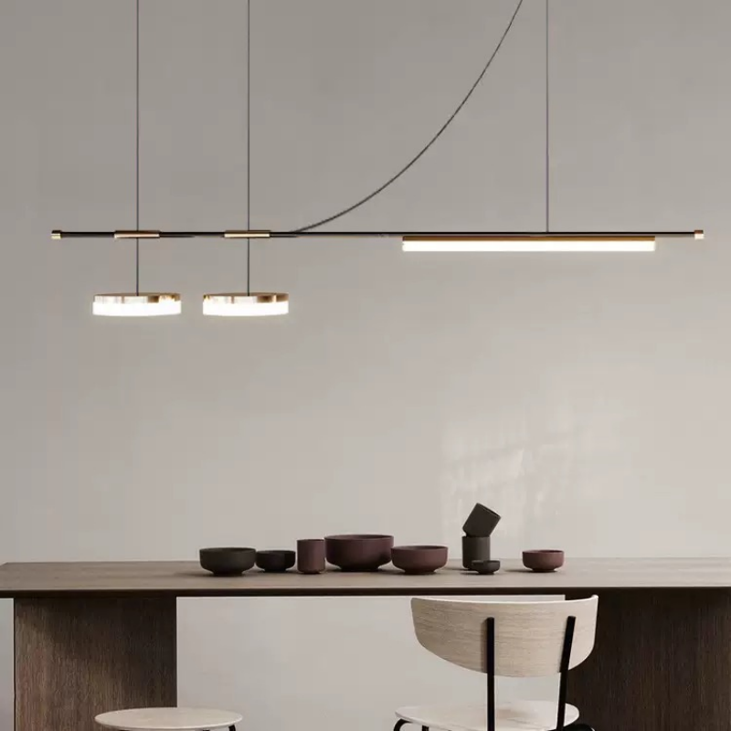 Modern Simple Led Pendant Lights Dining Room Table Bedroom Dining Table Home Indoor Lighting Decor Chandelier