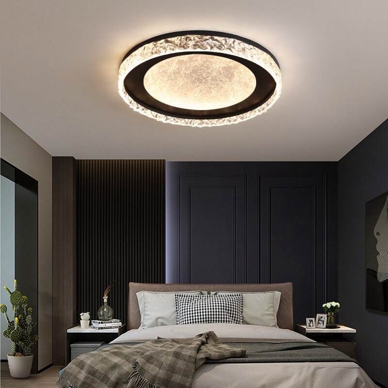 Italian-Style Luxury Bedroom Eye-Protecting Ceiling Light Modern Minimalist Living Room Ceiling Light