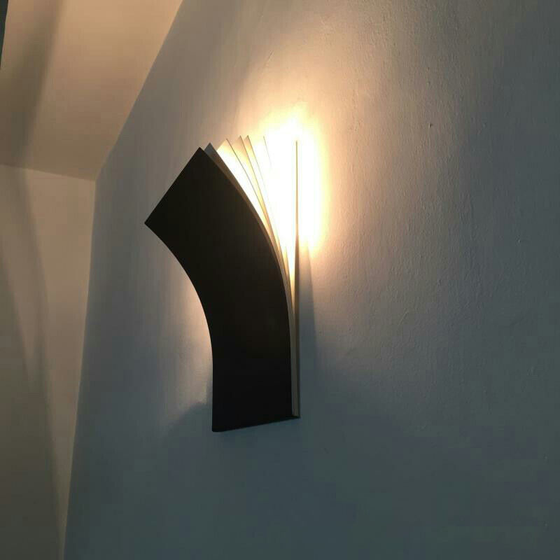 Morden Book Trimless Wall Lamp za Villa Gallery Hotel Museum