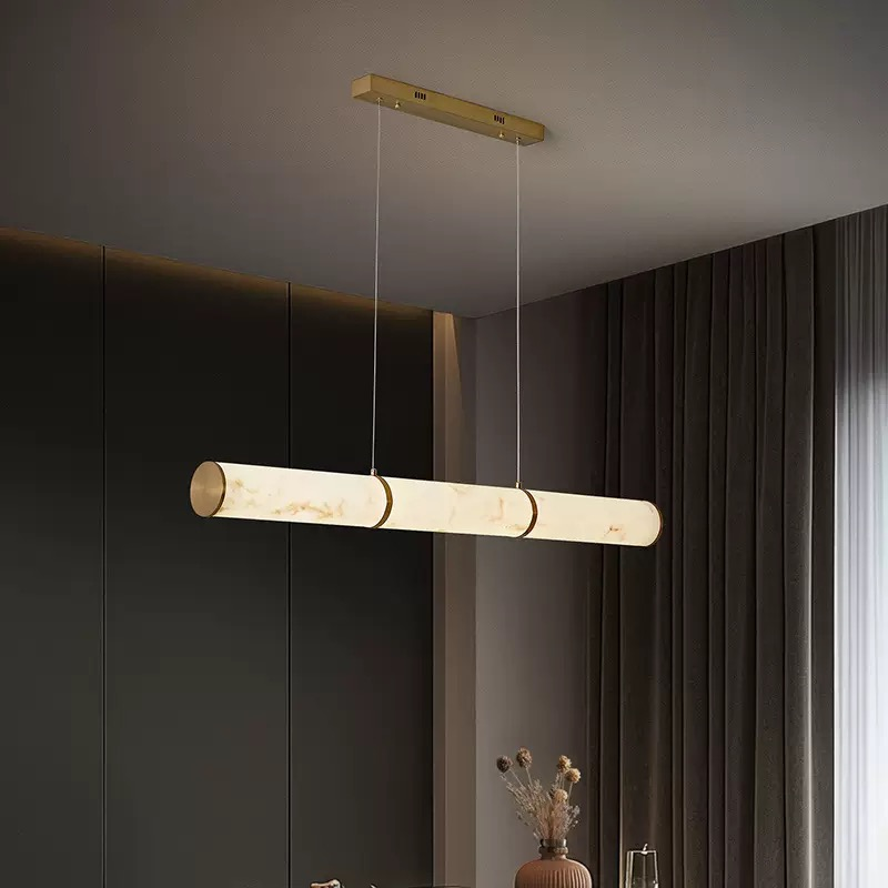 Modern Italian Minimalist Marble Chandelier For Living Room Bedroom Restaurant Hotel Decor