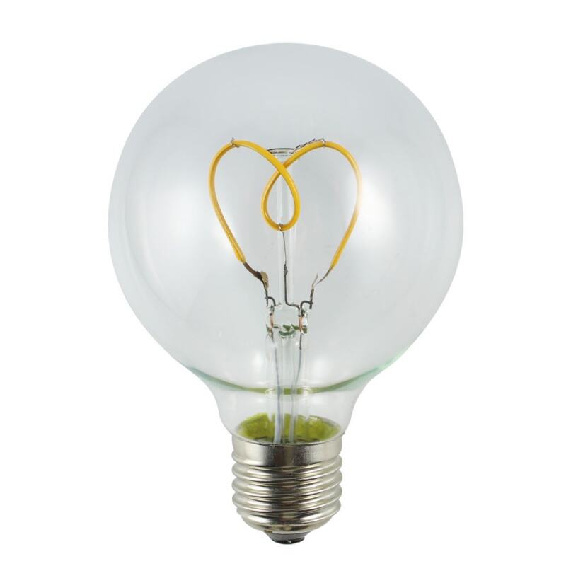 Malinaw na Malambot na Filament na LED na Bombilya na G80 para sa Pag-iilaw para sa Dekorasyon