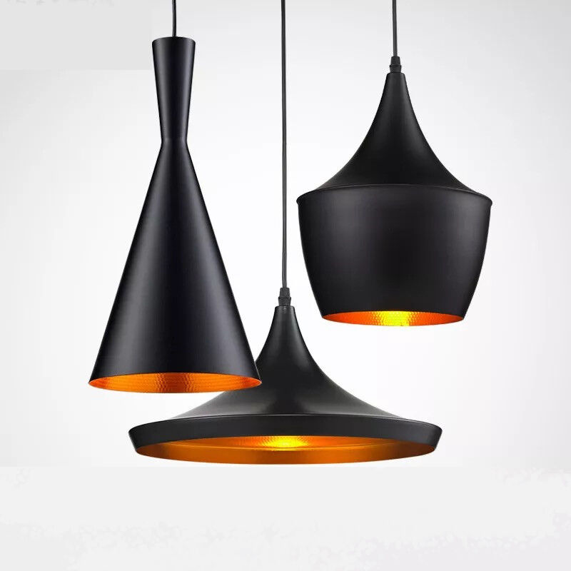 American Black and White Industrial Western Restaurant Decoration Pendant Light