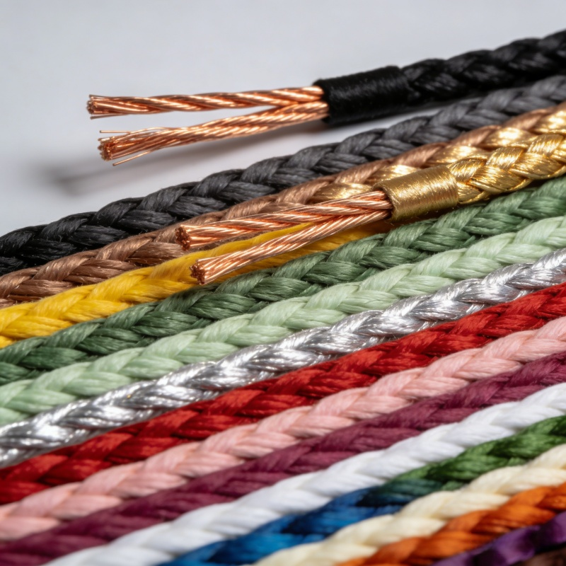 Klasikong Sinuklay na Kable na Tinalupan ng Kobre na May Takip na Kainaman na 0.75mm² para sa Retro na Pagkakailaw