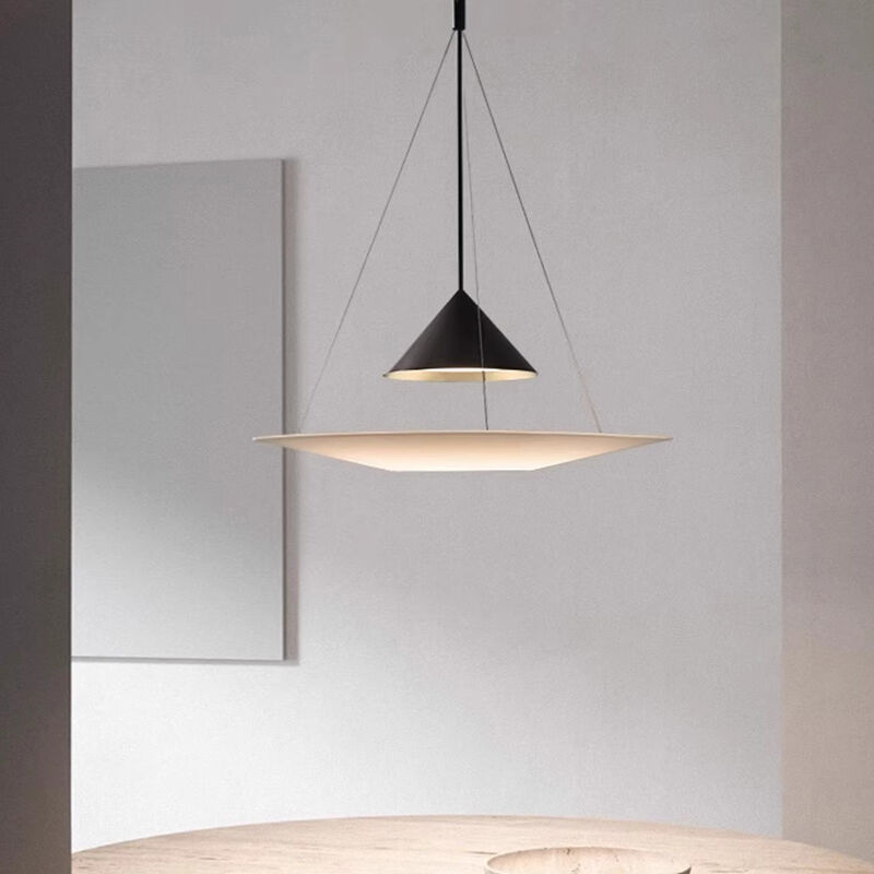 Italian Aluminum Circular Lampshade LED Coffee Shop Decoration Pendant Light