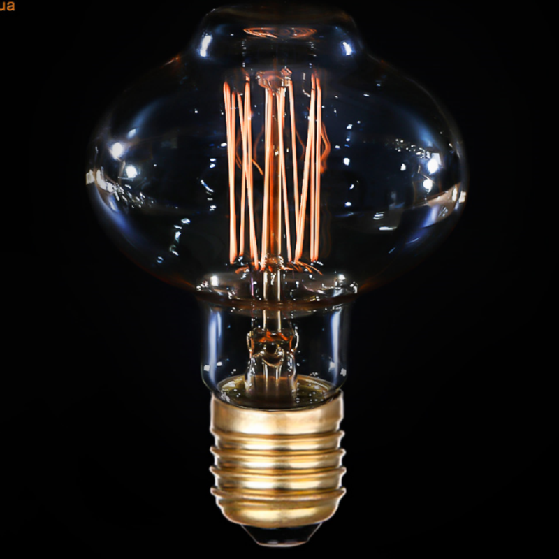 لمبة إديسون من نوع L80 ذات خيط توهج مستقيم لإنارة البار والديكورات الاحتفالية