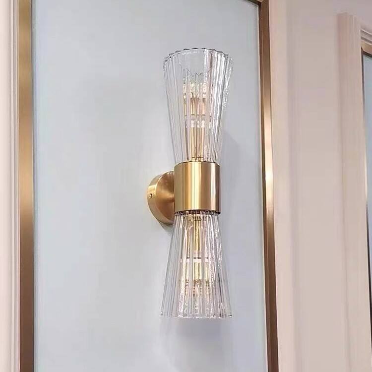 Modern NordicTable Corridor Staircase Lamps Study Lighting Crystal Wall Light