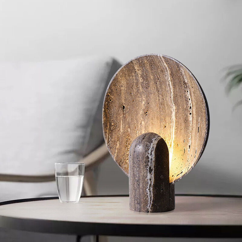 Modern Creative Brown Resin Homestay Japanese Style LED Decorative Table Lamp