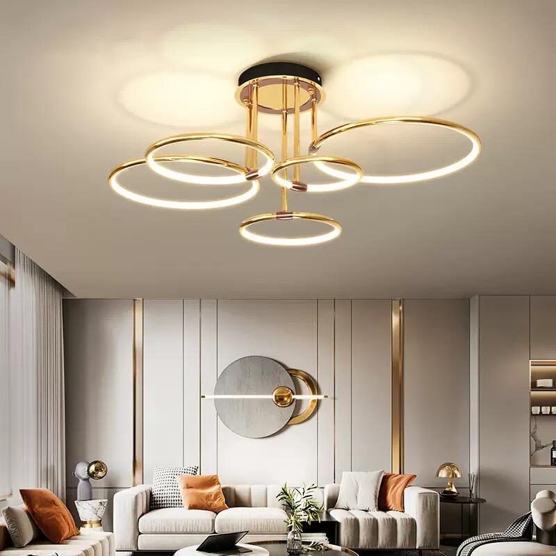How Gold Ceiling Lamps Can Elevate Your Home Du00e9cor