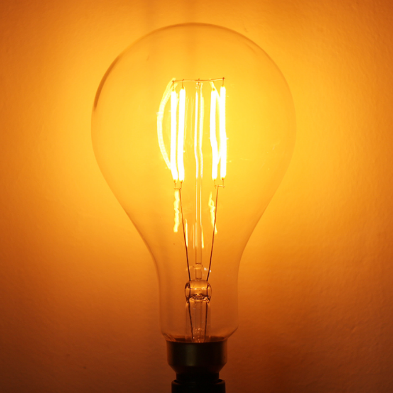 PS40 na Malaking Transparent na Salamin na Bulb para sa Panloob na Dekorasyon at Pagkaka-ilaw