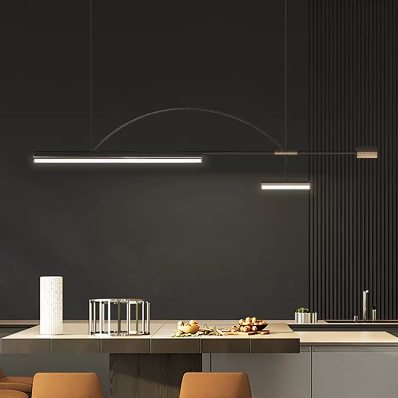 Modern Minimalist Design Led Chandelier Hanging Pendant Light for Dining Room