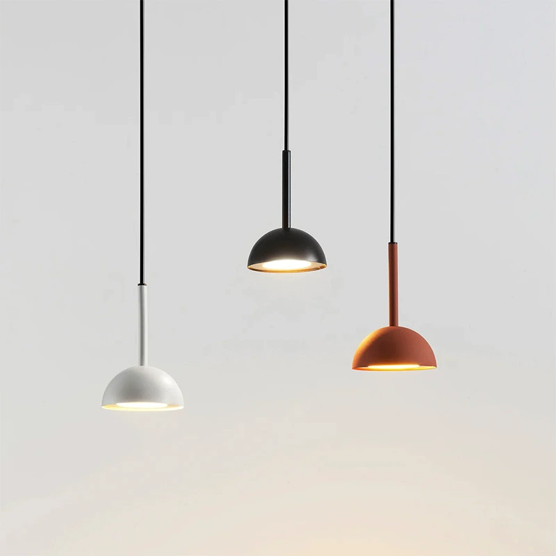 Modern Minimalist Small Size Pendant Light Living Room Dining Room Bedside Hanging Lamp