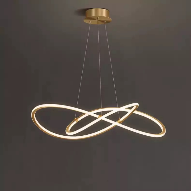 Simple Morden Pendant Light Irregular Shape Chandelier for Indoor Decor