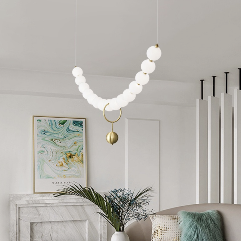 Gyöngysor-függőkaronia lógó karcolia szálloda, étterem és otthoni díszítéshez