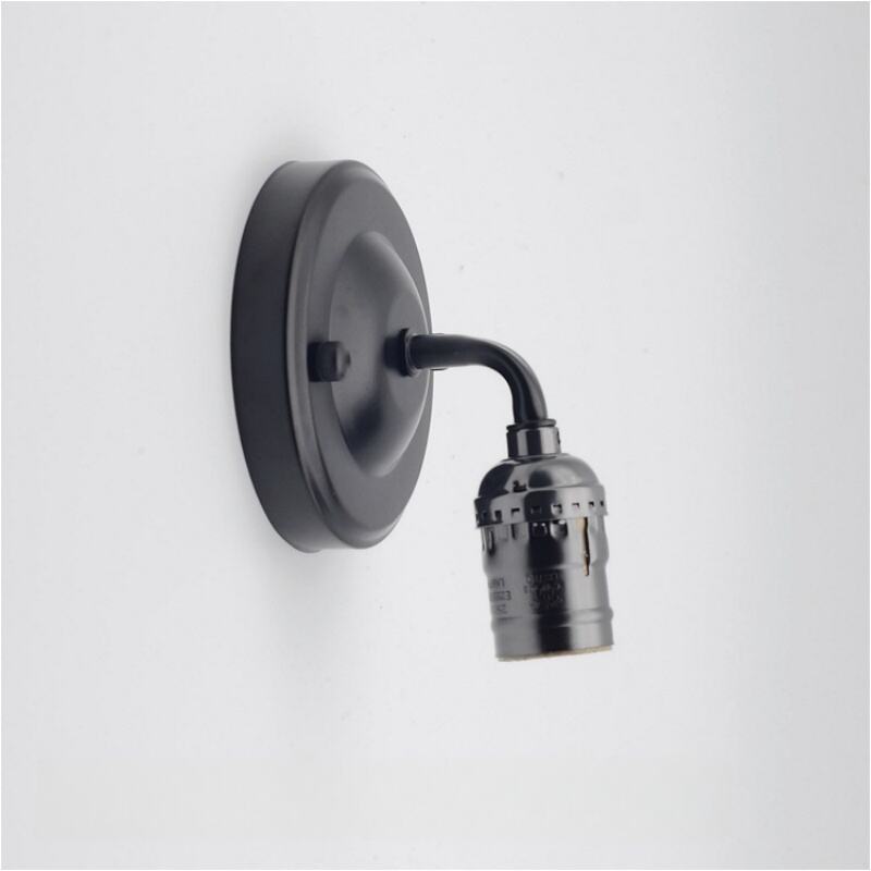 Wall Mount Sconce na may Ceiling Rose na 100 mm at Lamp Holder na E26/E27