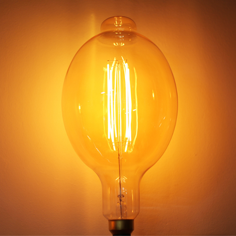 BT180 Malalaking Transparenteng Salamin na Bulb para sa Pag-iilaw sa Bar