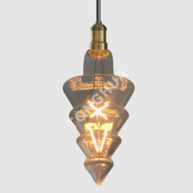 Malaking Sukat na LED Light para sa Pasko, Malinaw na Salamin, Vintage na Dekoratibong Lampara para sa Tahanan, Hotel, at Pampaskong Dekorasyon