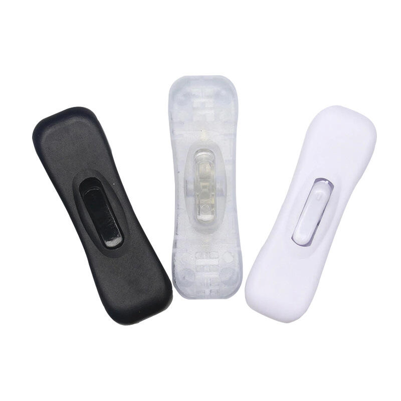 304 Inline Rocker On/Off Switch para sa Kontrol ng Kable ng Lamp