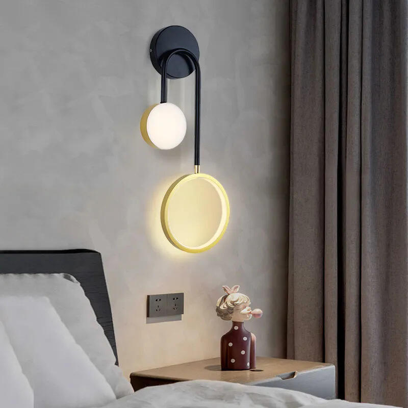 چراغ دیواری خلاقانه برای کنار تخت در اتاق زندگی، اتاق خواب، هتل و آپارتمان مدرن