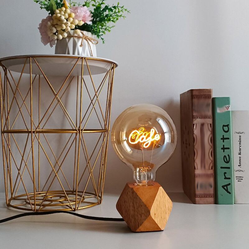 G125 Creative Filament Design LED Bulb Vintage Night Light for Bar Coffee Shop