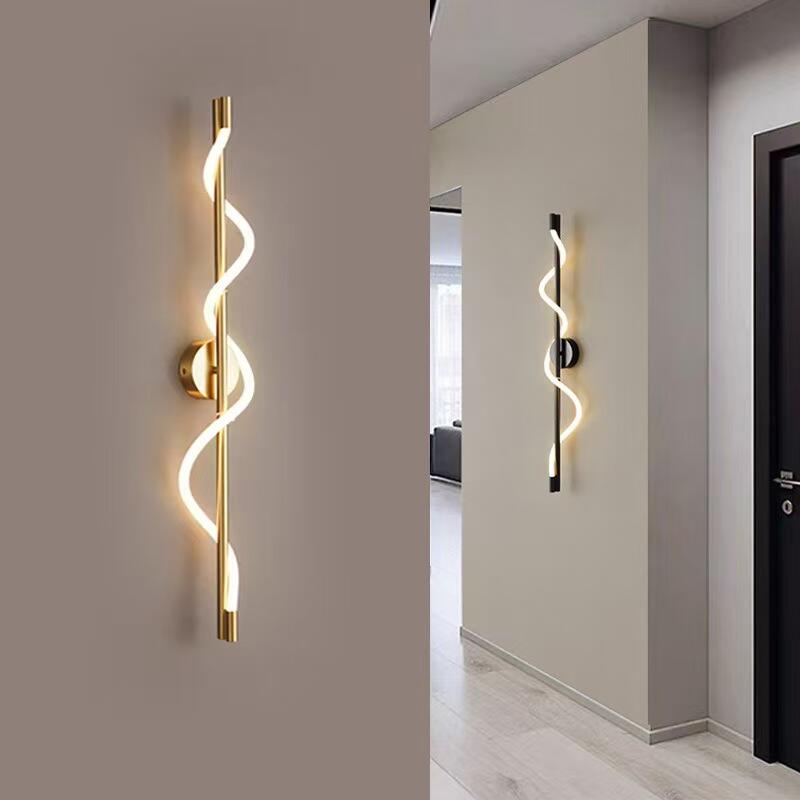 Luxury Post-Modern Simple Atmospheric TV Background Aisle Bedroom Bedside Wall Light