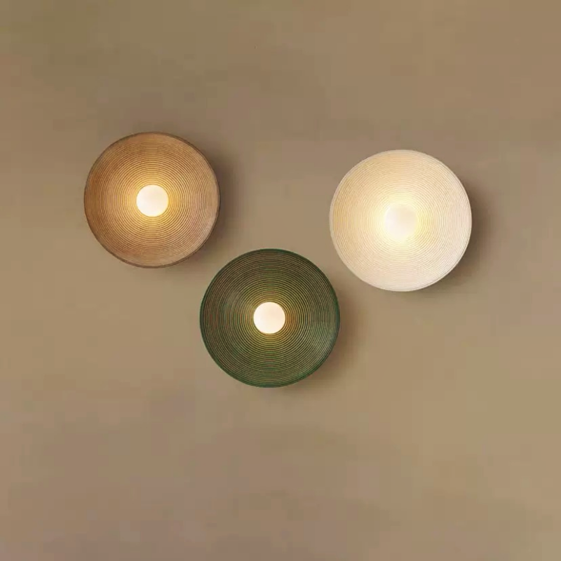 Minimalistická stenová dekoratívna lampa s vírivým vzorom v tvare okrúhleho disku pre luxusný hotel, reštauráciu, obývačku, ložnicu, kúpeľňu, akcentovú stenu