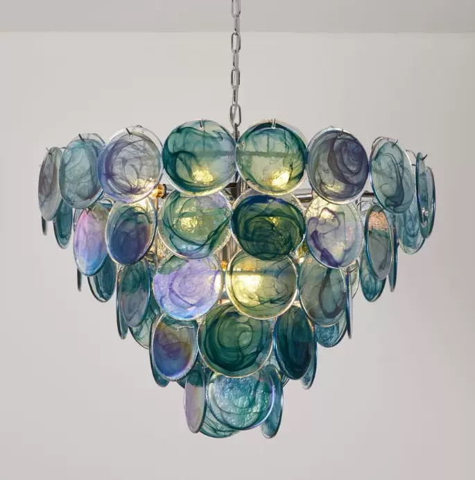 Постмодерна луксузна полилеја со креативен дизајн, француска лампа за дневна соба, трапезарија и спалня