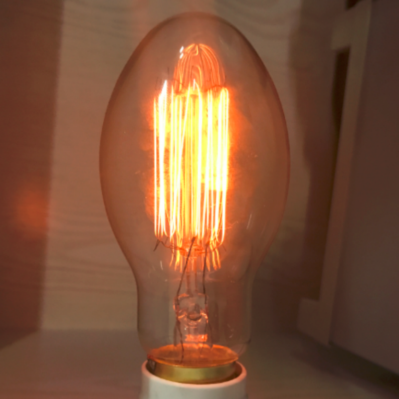 لمبة إديسون ذات الخيط المستقيم من طراز B53 لإضاءة داخلية وخارجية